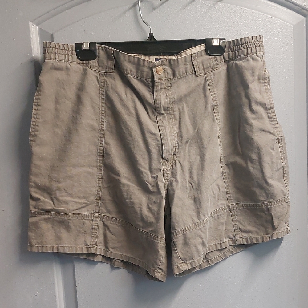 Puritan Men's Cargo Shorts in Green Sz 38
